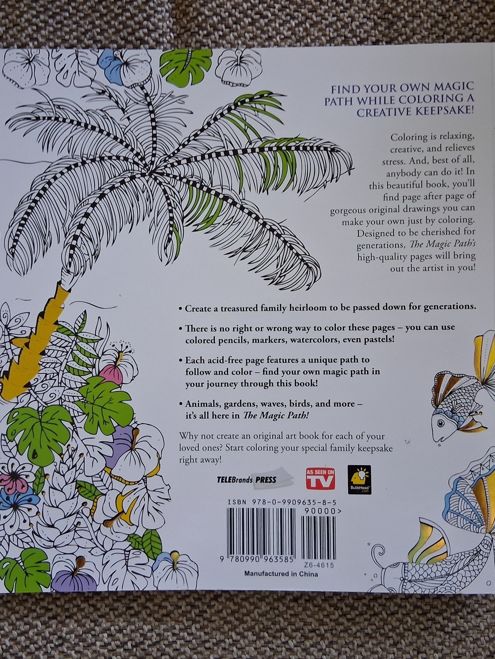 NWT Colorama The Magic Path Coloring Book - Picture 4 of 10